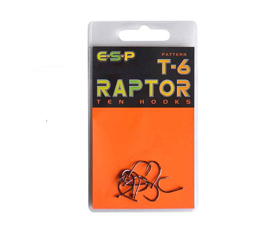 

Крючки Esp Raptor T6 №8 (арт.3838EHRT608)