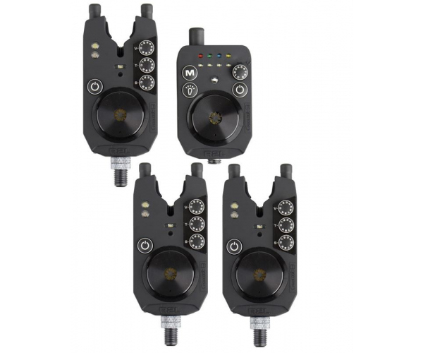 

Сигнализатор Prologic R2L Bite Alarm Presentation Set 3+1 (арт.123418460980)