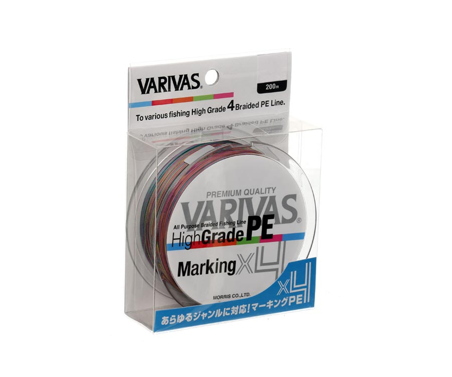 

Шнур Varivas High Grade PE Marking X4 200м #1.5 0.205мм (арт.3838741149)