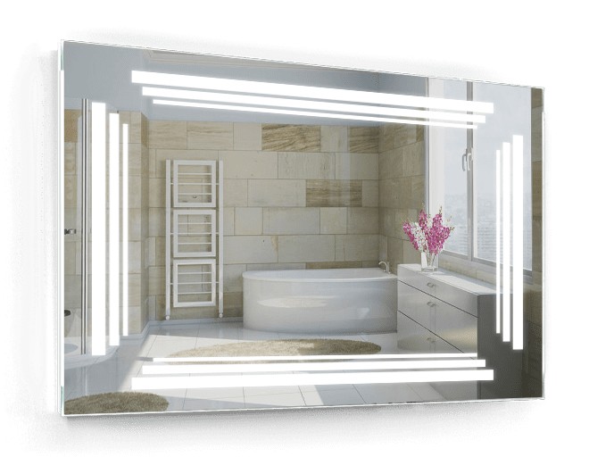 

Зеркало c LED подсветкой Smart Mirror сенсорное Napoli SK 120х90 см Прямоугольное