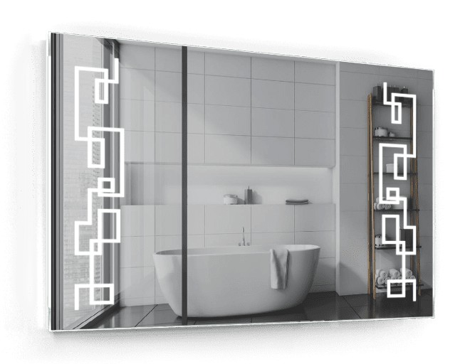 

Зеркало c LED подсветкой Smart Mirror сенсорное Terni SK 60х60 см Прямоугольное