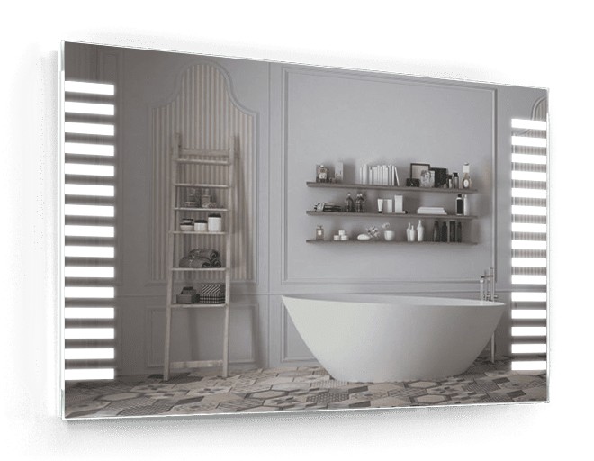

Зеркало c LED подсветкой Smart Mirror сенсорное Trieste SK 90х90 см Прямоугольное
