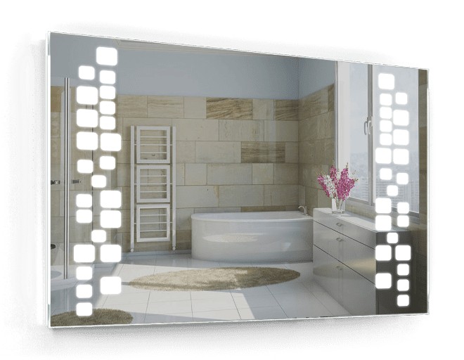 

Зеркало c LED подсветкой Smart Mirror сенсорное Treviso SK 60х60 см Прямоугольное