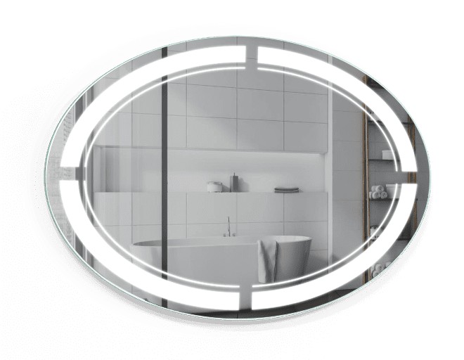 

Зеркало c LED подсветкой Smart Mirror сенсорное Olbia SK 120х70 см Овальное