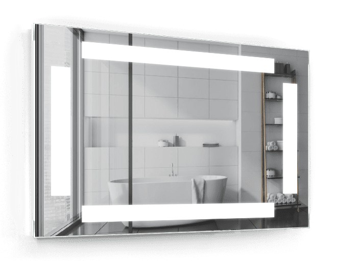 

Зеркало c LED подсветкой Smart Mirror сенсорное Milano SK 140х90 см Прямоугольное