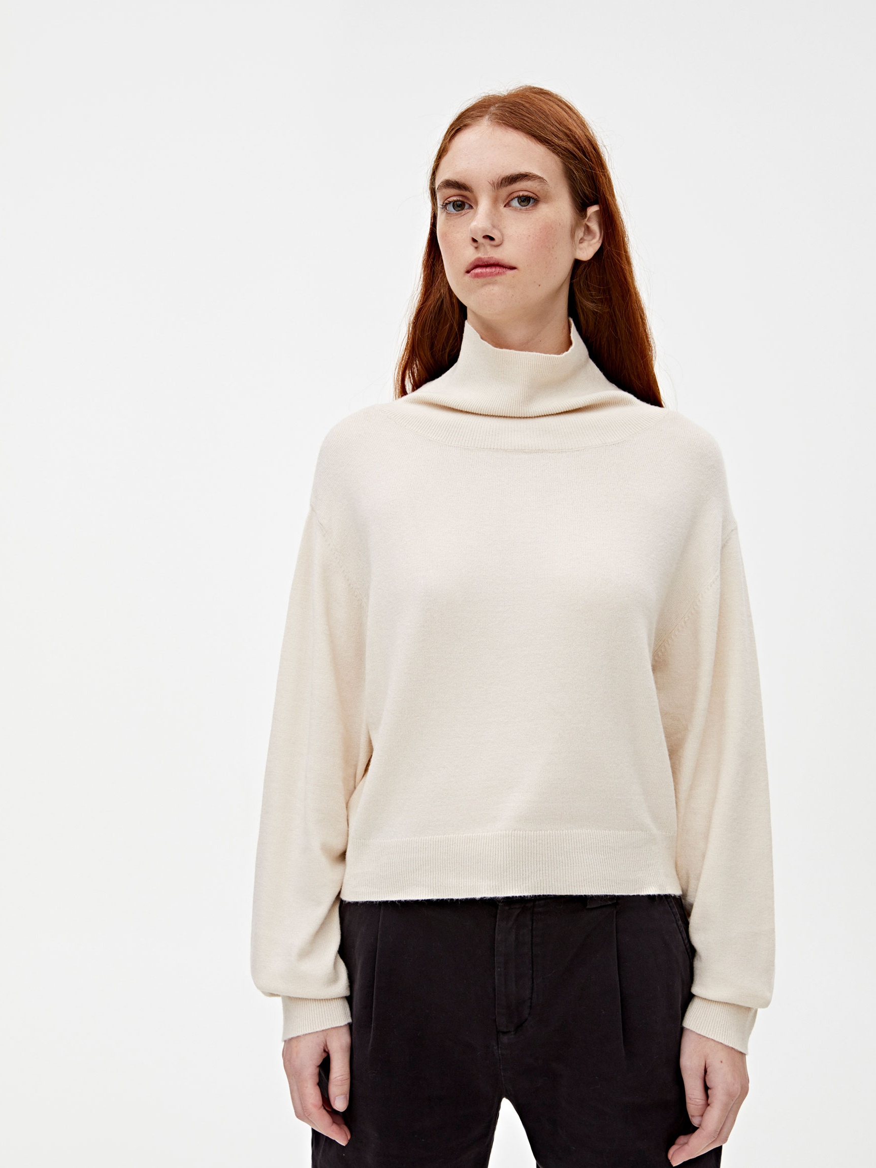 

Свитер Pull & Bear 5553/302/712  Бежевый, Свитер Pull & Bear 5553/302/712 S Бежевый