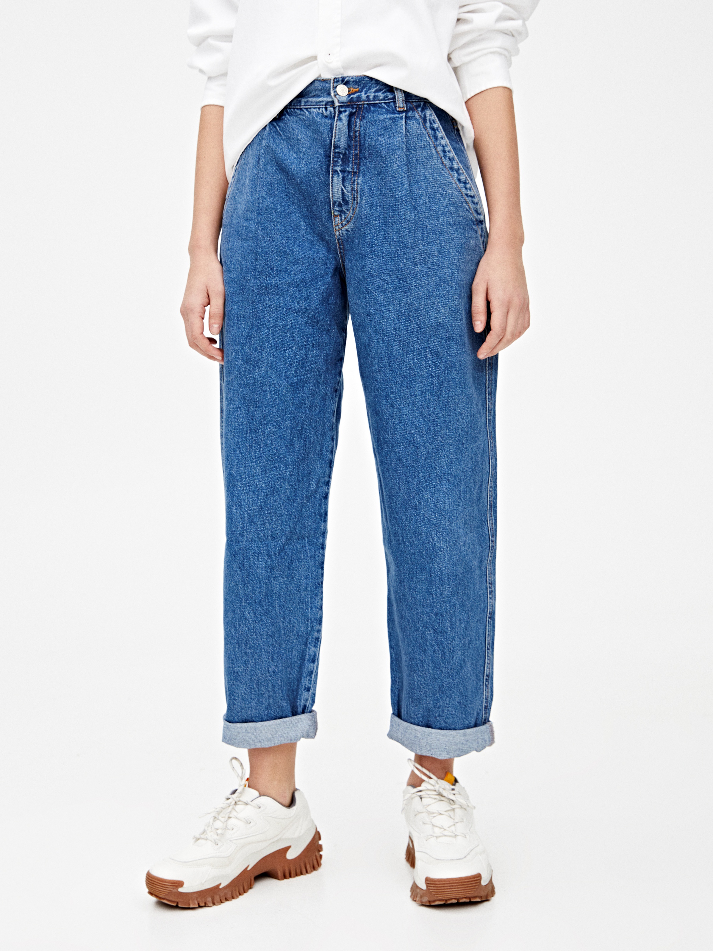 

Джинсы Pull & Bear 5682/303/400 42 Синие