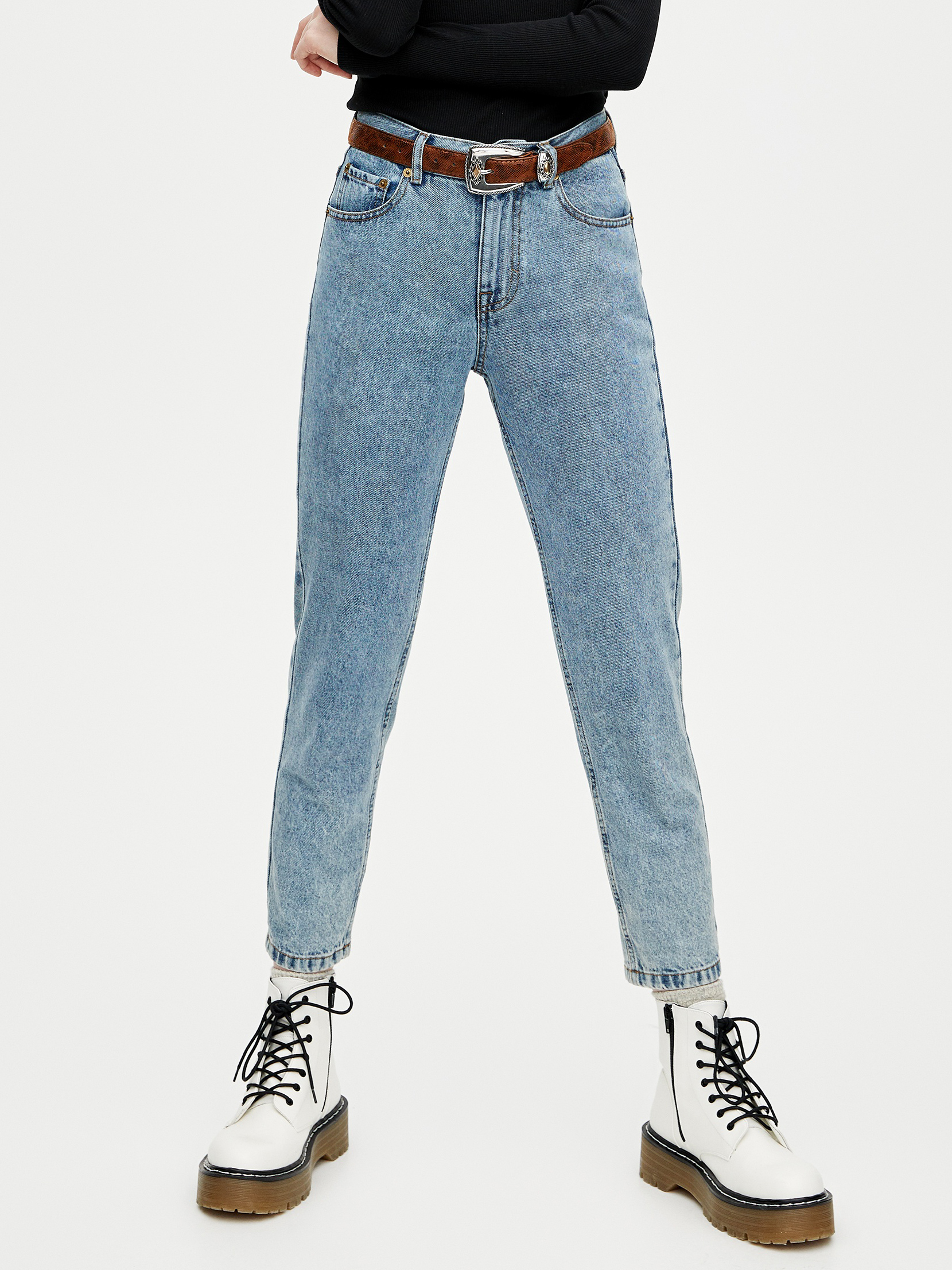 

Джинсы Pull & Bear 5687/303/406 32 Голубые джинс