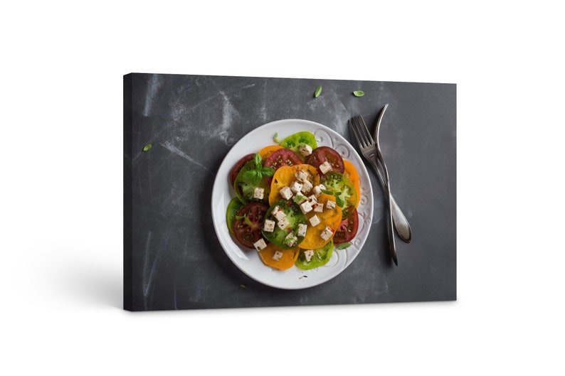 

Картина на холсте Греческая кухня салат 81x54 см (138)