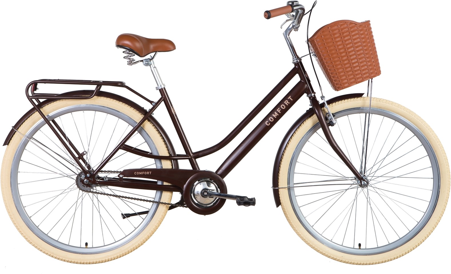 

Велосипед Dorozhnik Comfort Female Velosteel 28" 19.5" (м) 2022 Темно-коричневый (OPS-D-28-276)