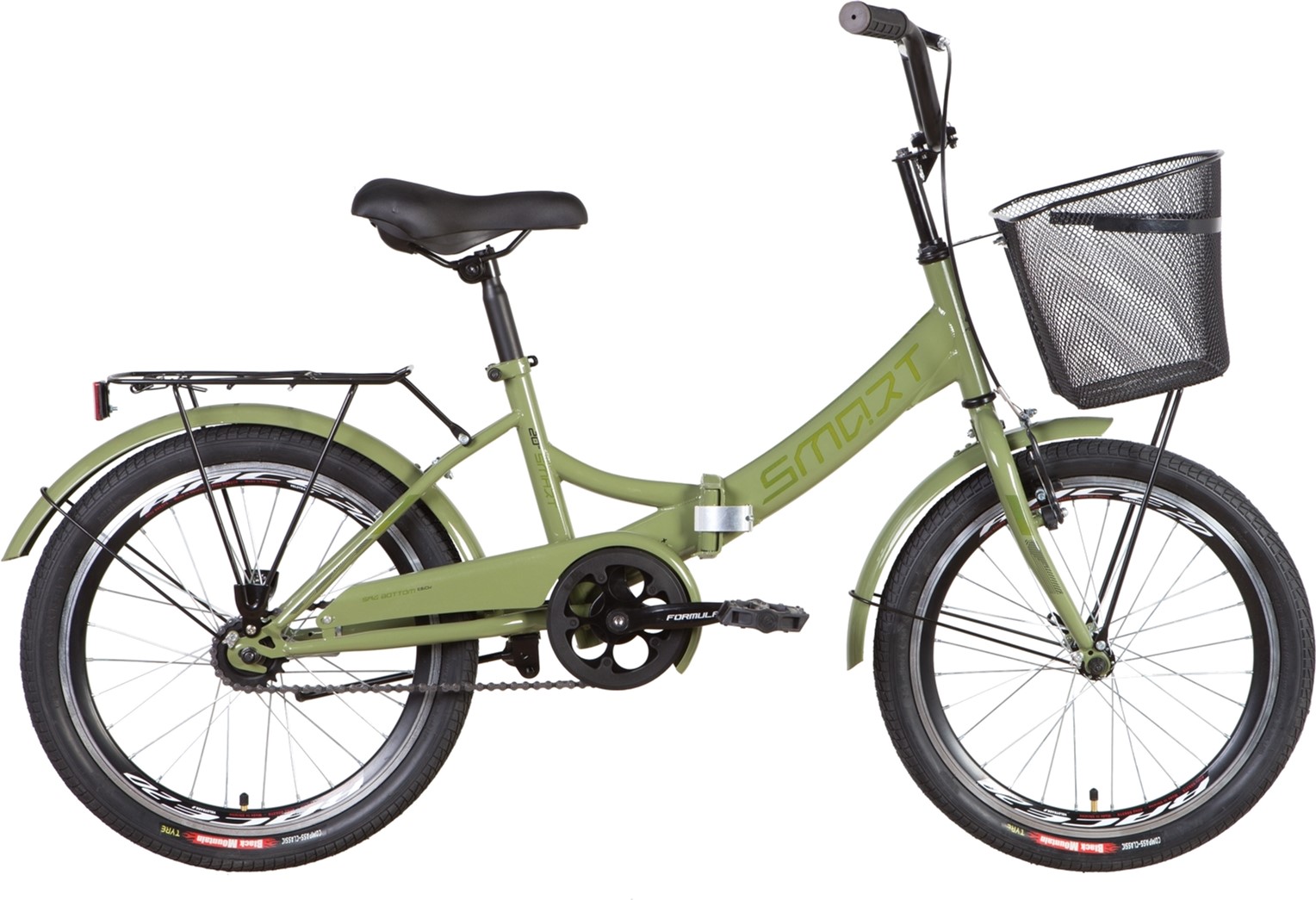 

Велосипед Formula Smart Vbr 20" 13" 2022 Хаки (OPS-FR-20-080)