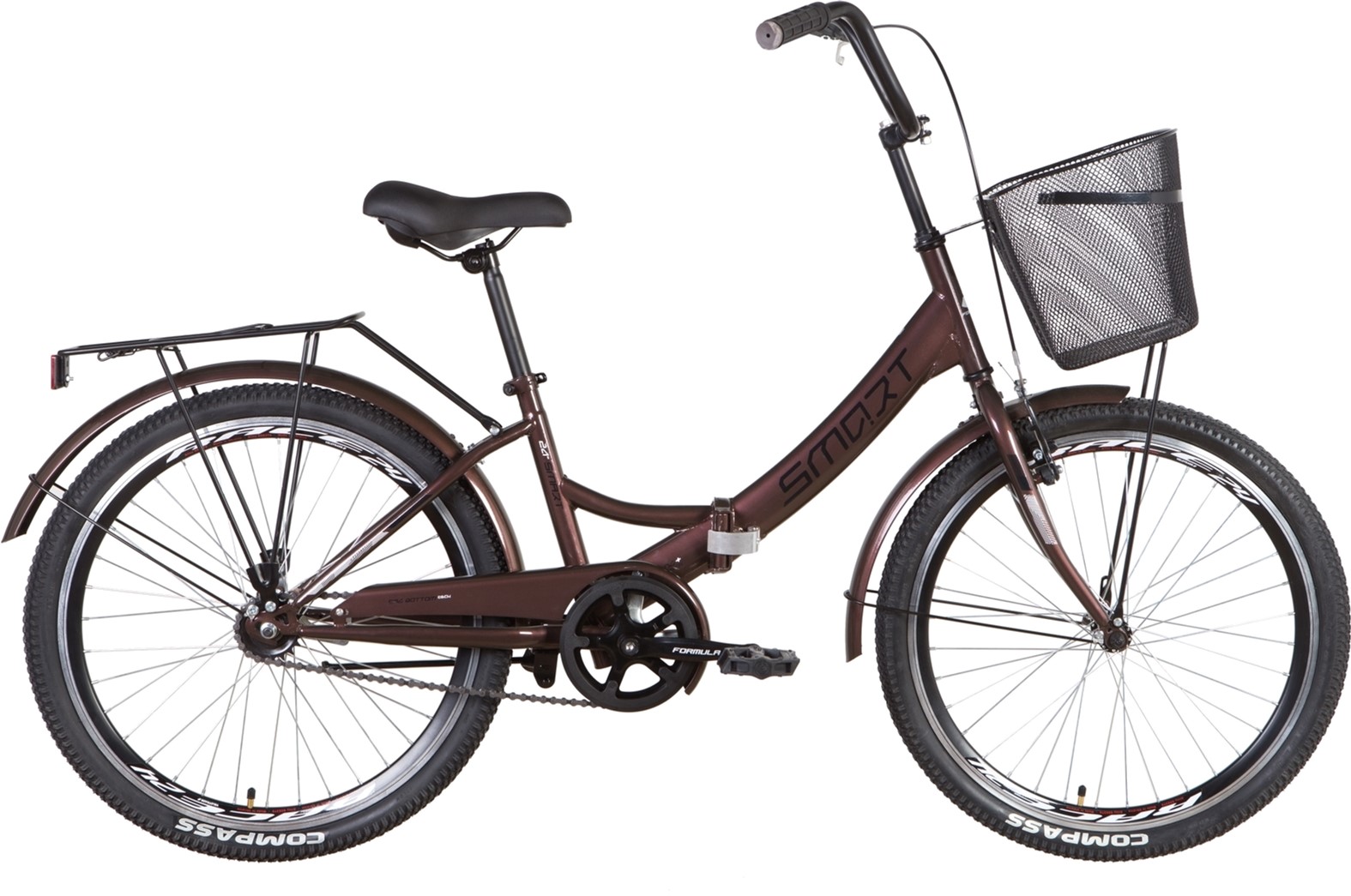 

Велосипед Formula Smart Vbr 24" 15" 2022 Коричневый (OPS-FR-24-374)