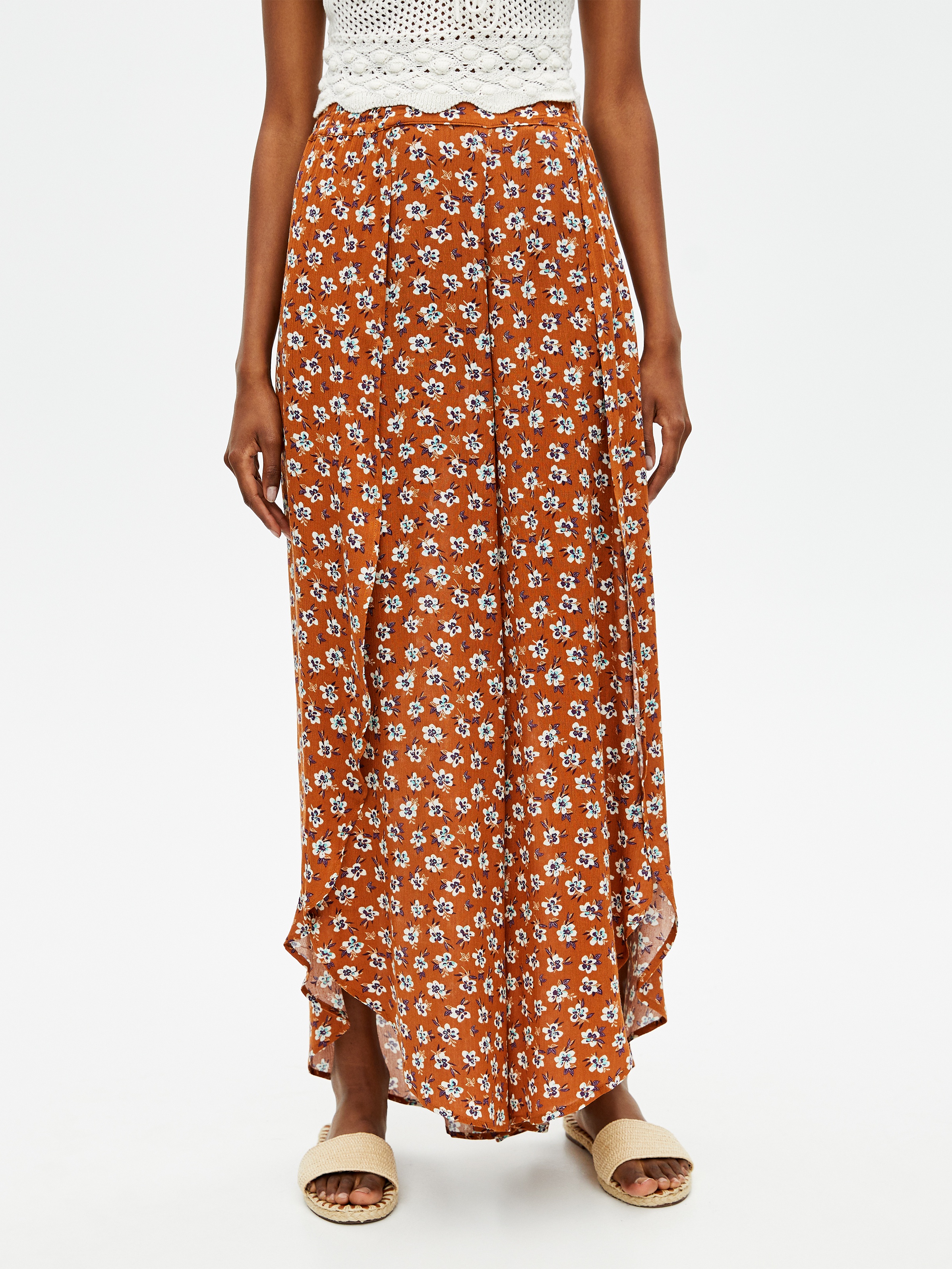 

Брюки Pull & Bear 9671/319/707  Коричневые, Брюки Pull & Bear 9671/319/707 L Коричневые