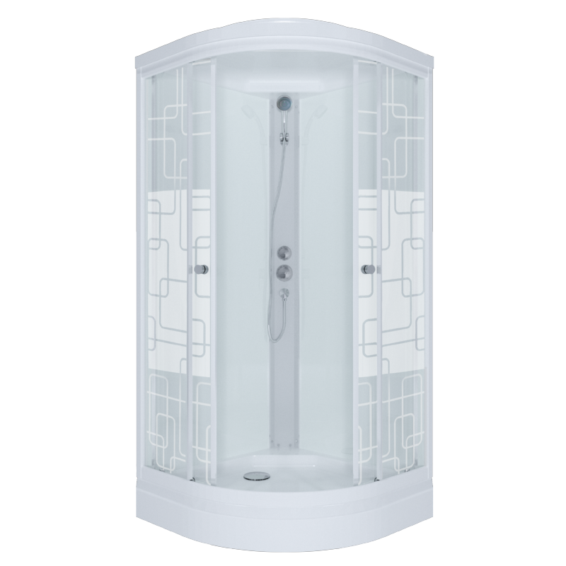 

Душевой бокс Triton ДК Квадраты 90х90 А