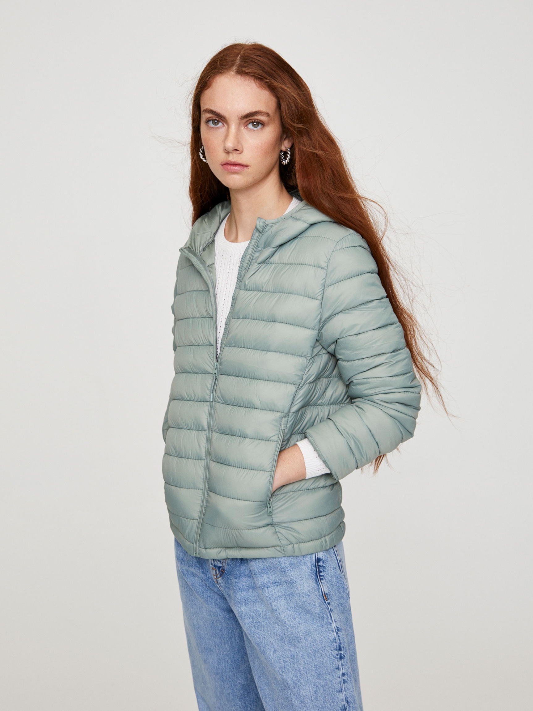 

Куртка Pull & Bear 9714/333/508  Мятная, Куртка Pull & Bear 9714/333/508 S Мятная
