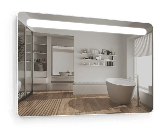 

Зеркало в ванную IP67 с подсветкой Smart Mirror сенсорное Agena SK 110х70см влагостойкое