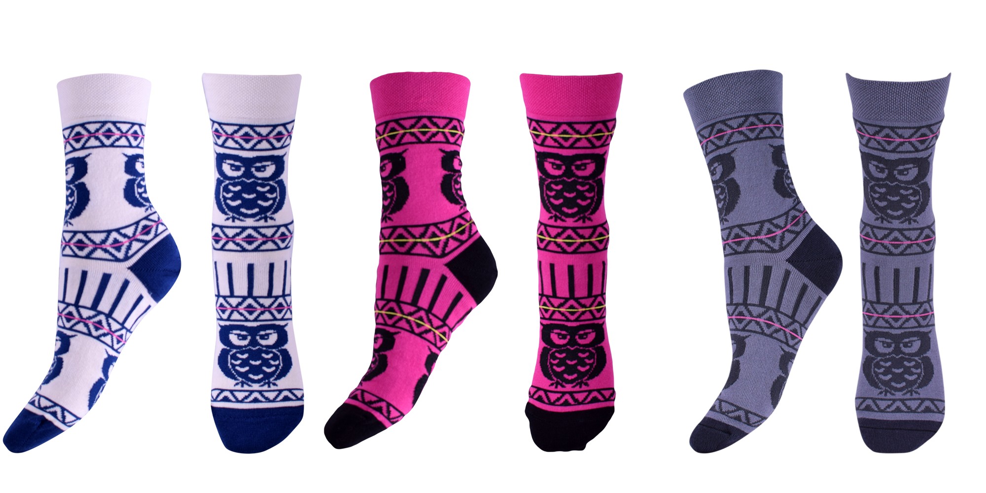 

Набор женских демисезонных носков MISYURENKO М19В219К "Совушка"  размер 3 пары, Набор женских демисезонных носков MISYURENKO М19В219К "Совушка" 25 размер 3 пары