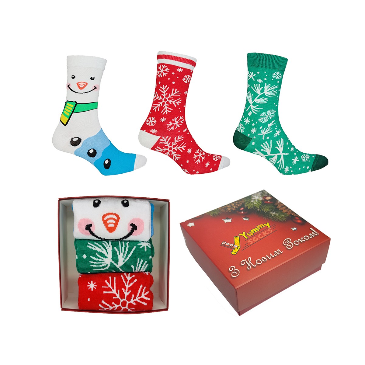 

Мужские подарочные новогодние наборы носков с принтами Mix 7 New Year Socks Box 3 пары YummySocks M (-) Разноцветные 3469, Мужские подарочные новогодние наборы носков с принтами Mix 7 New Year Socks Box 3 пары YummySocks M (40-43) Разноцветные 3469