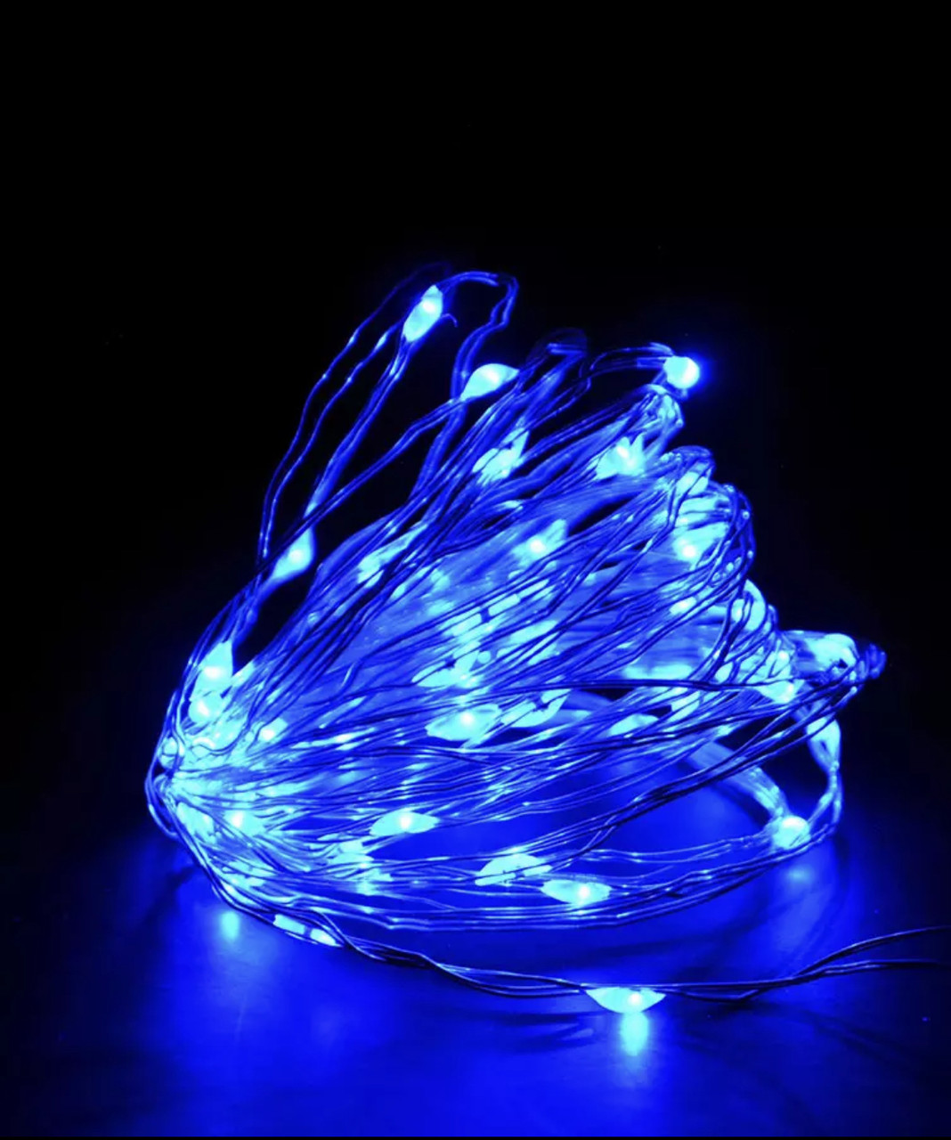 

Гирлянда 100Led на медной проволоке (Капля) , синий цвет ,10M ,от 220V Арт: 1007243