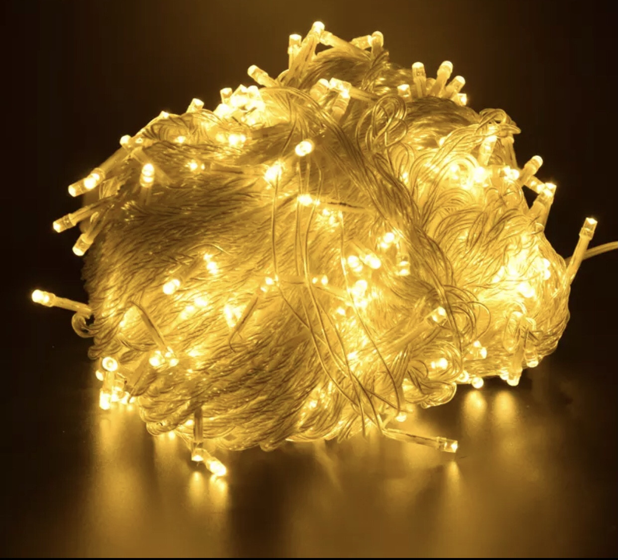 

Гирлянда 500 LED, Теплый белый свет ,8 режимов ,от сети 220 вольт Арт:4951