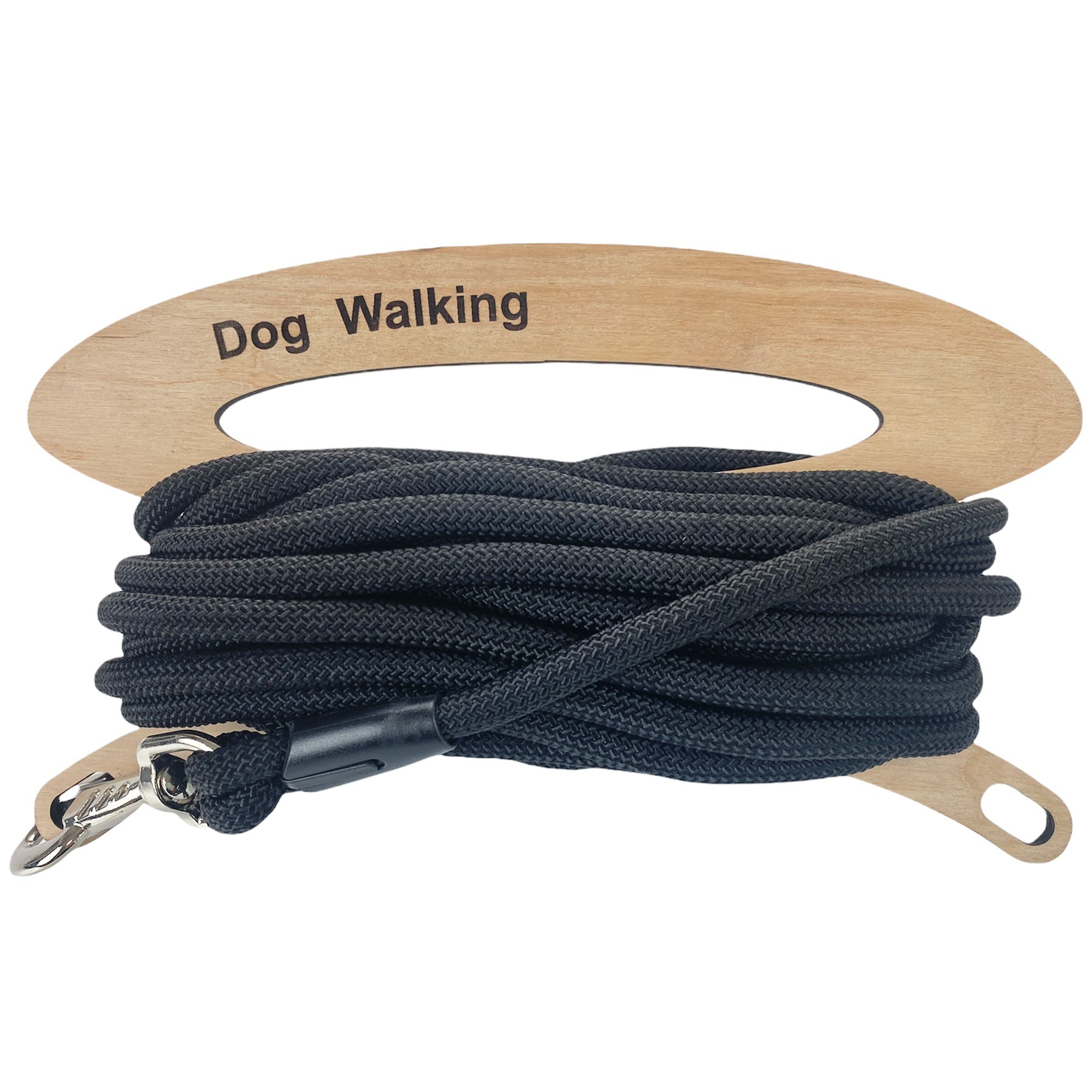 

Поводок круглый для собак Dog Walking 10 м 9 мм черный