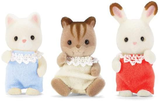 

СильванианФэмилис Малыши кролик котенок бельчонок SylvanianFamilies CalicoCritters BabyFriends