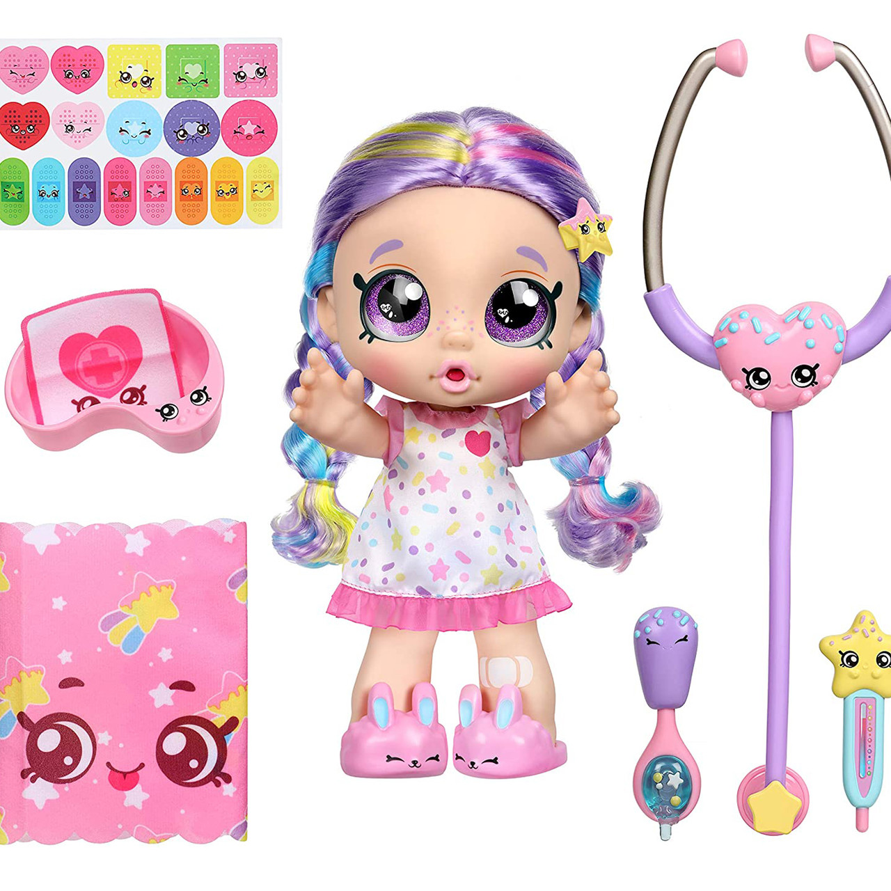 

Интерактивная Кукла Кинди Кидс доктор Рейнбоу Кейтс Kindi Kids