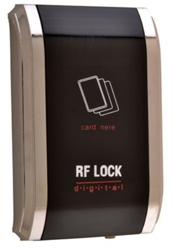 

Замок мебельный электронный с фиксированным RFID доступом PLS-EM808 с ABC пластиковым фронтальным корпусом с черным пластиковым фасадом и хромированной окантовкой