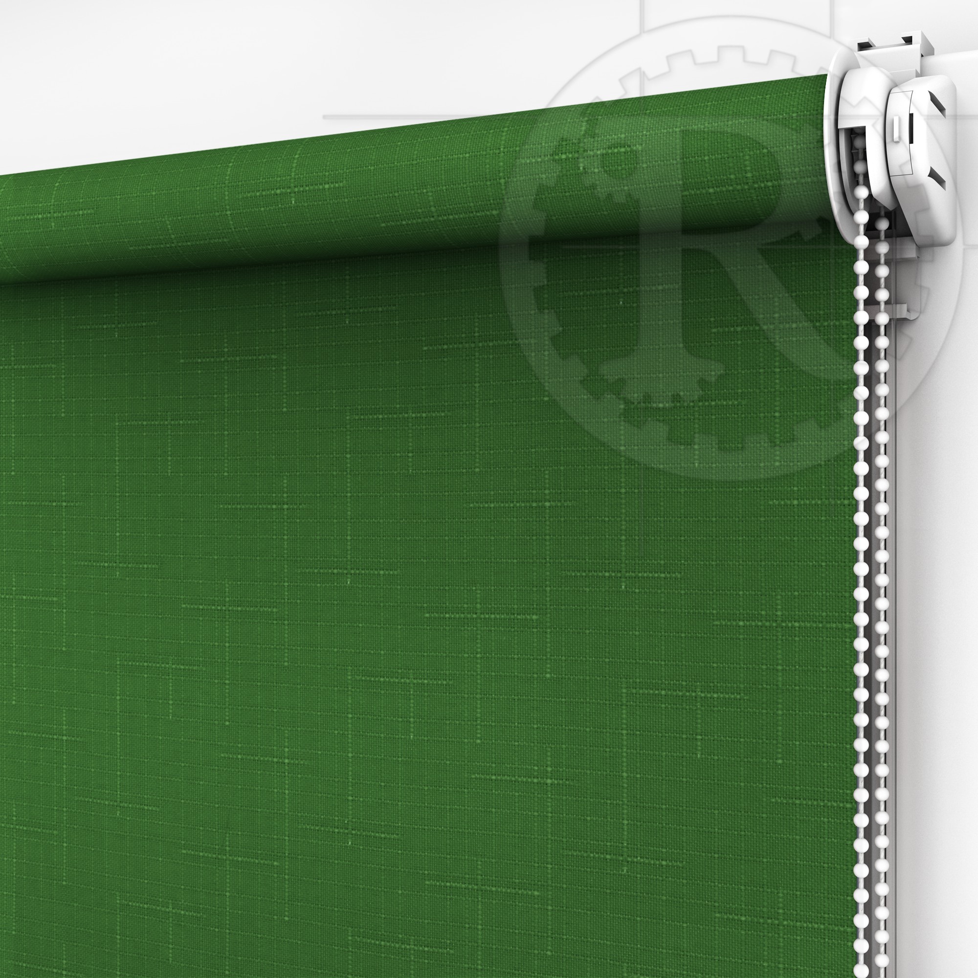 

Рулонная штора Linen 2001 Green 150 x 200 см