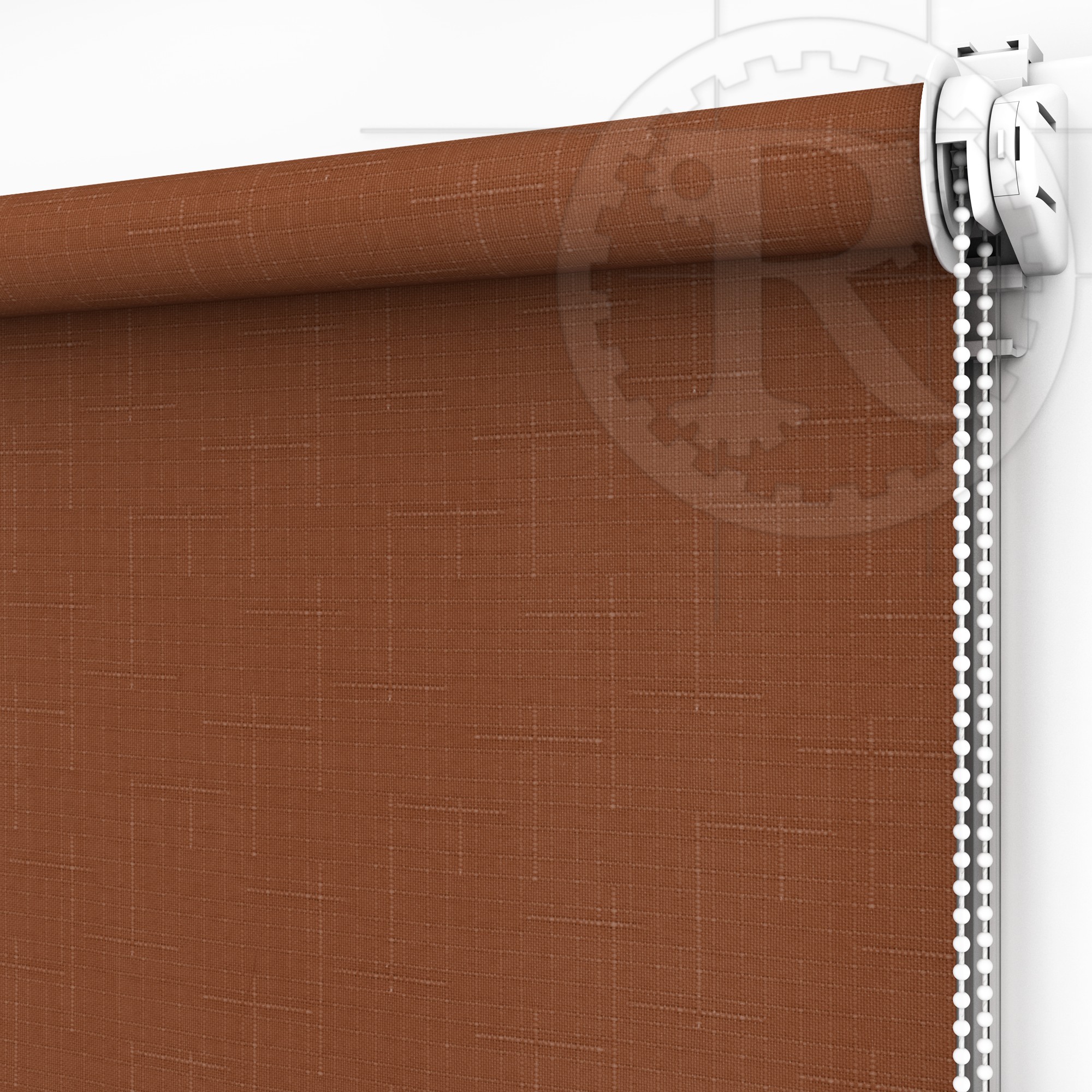 

Рулонная штора Linen 2103 Toffee 130 x 200 см