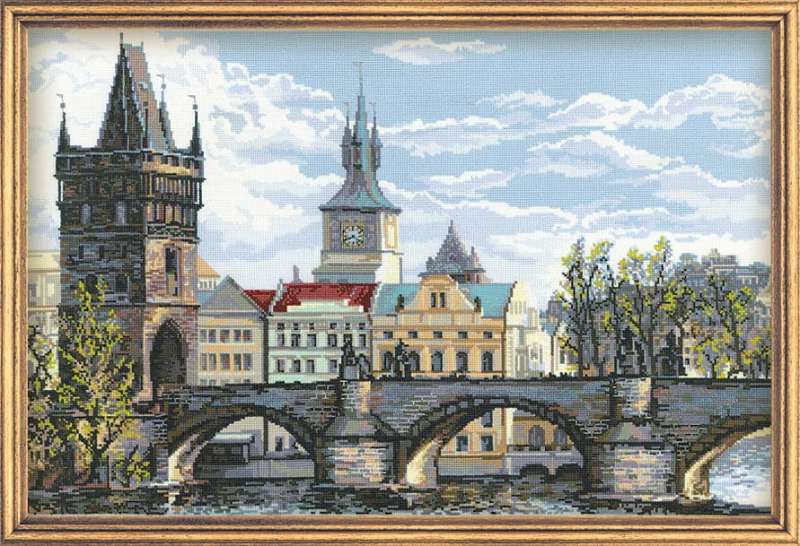 

Набор для вышивания Риолис Прага.Карлов мост (1058)