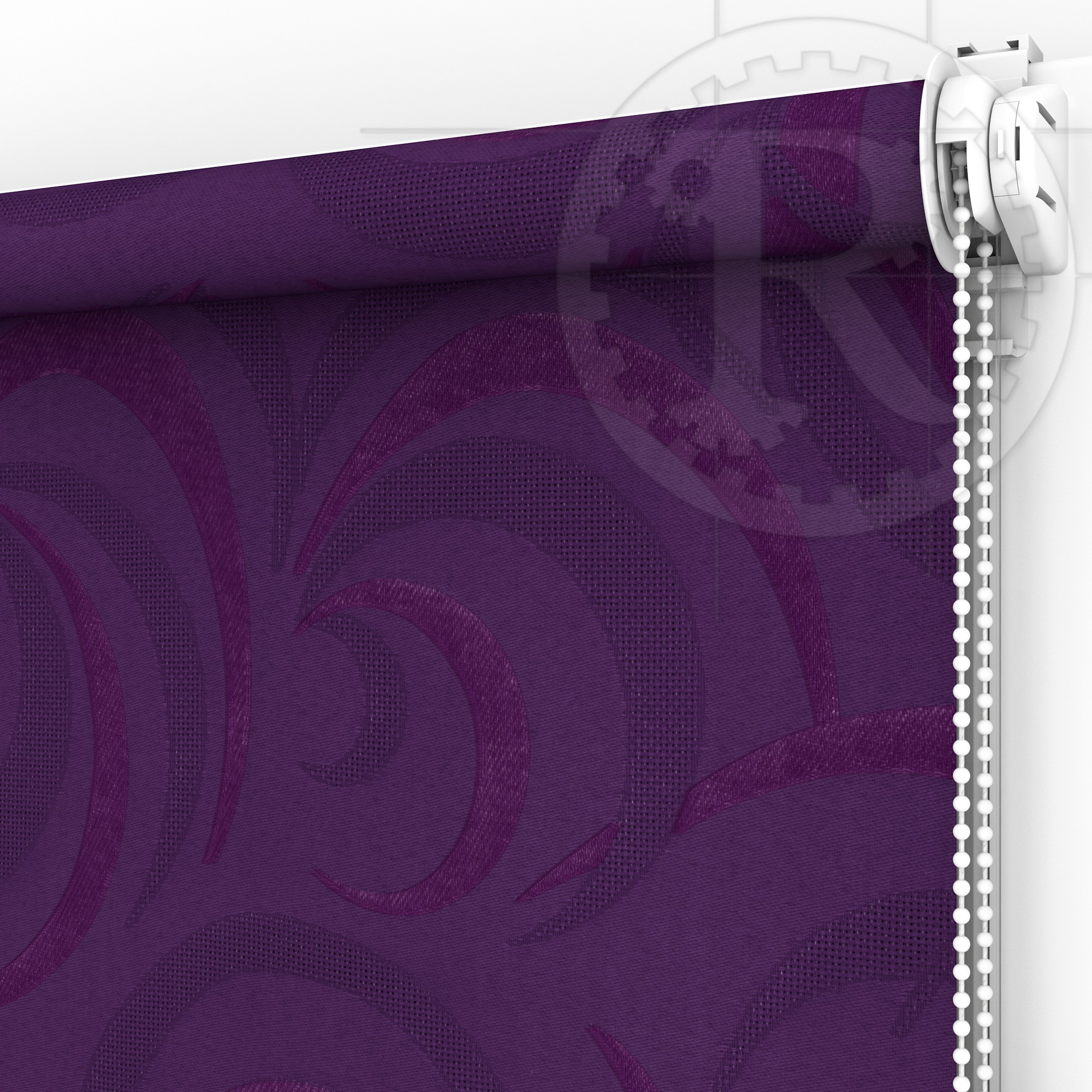 

Рулонная штора Tunis 706 Purple 120 x 200 см