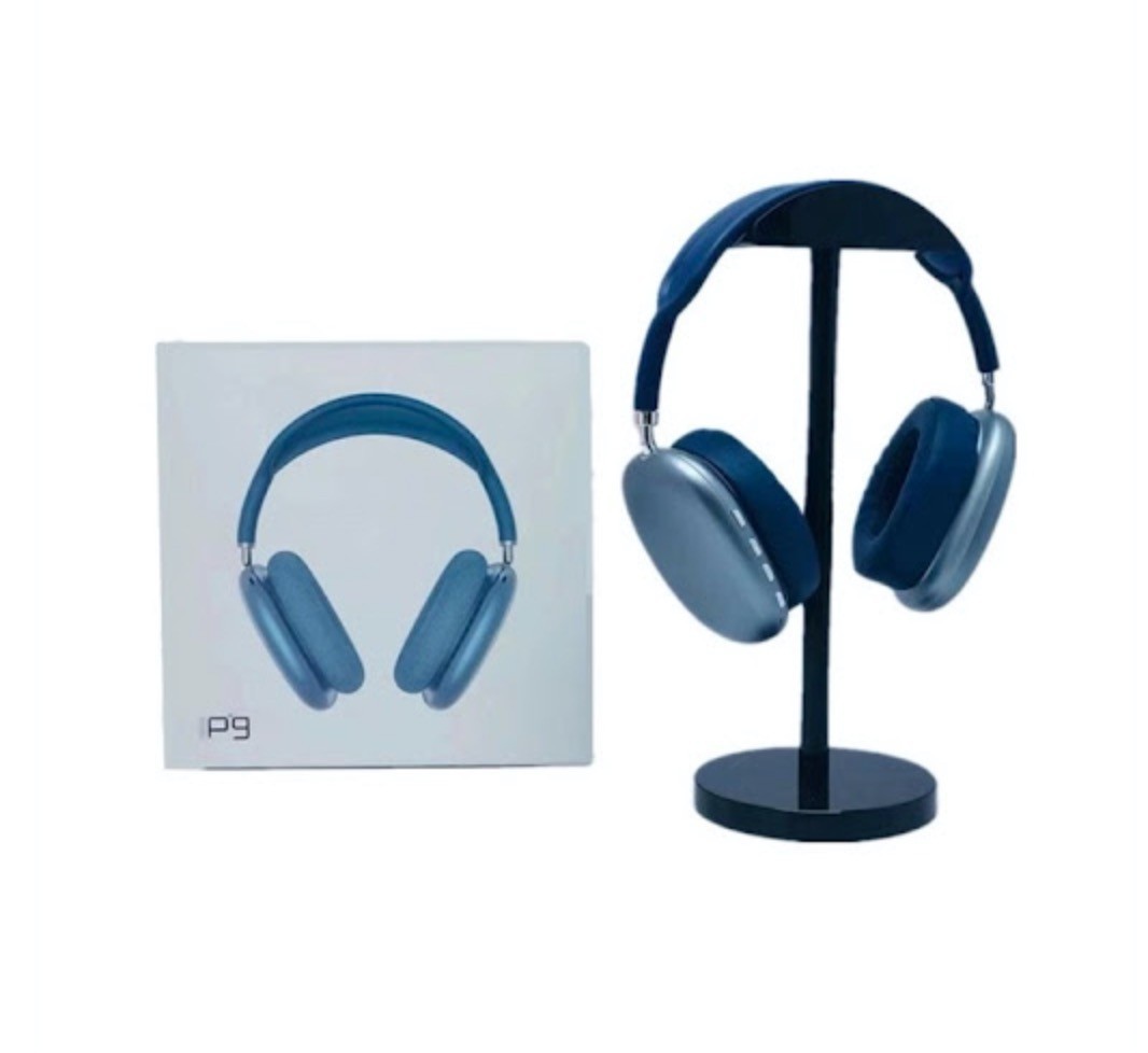

Беспроводные наушники Macaron P9 Max Bluetooth Синий, 206_96308/1