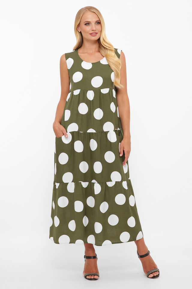 

Летнее платье Maximoda ЕVL1284/хаки - хаки, Летнее платье Maximoda ЕVL1284/хаки 56-58 хаки