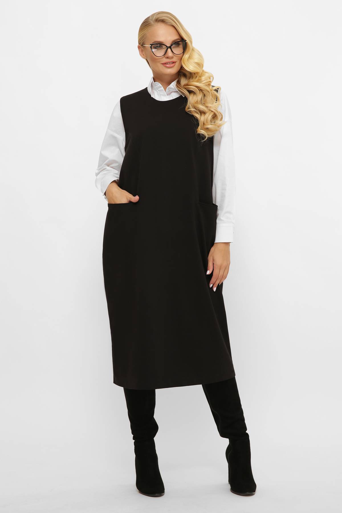 

Длинный сарафан Maximoda ЕТЛЛИТА 54 черный
