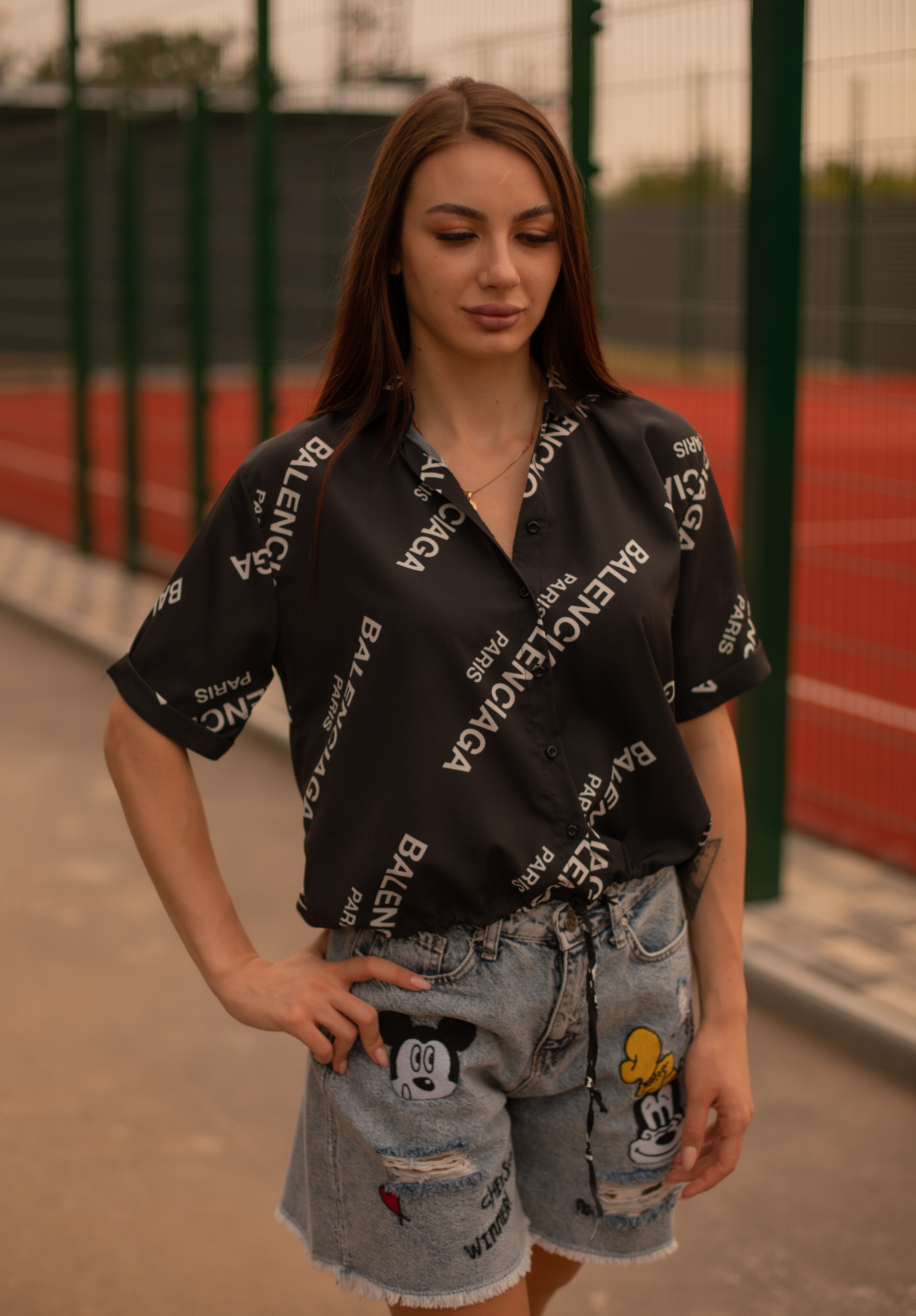 

Рубашка Maximoda ЕРубашка черная Balenciaga - черный, Рубашка Maximoda ЕРубашка черная Balenciaga 46-48 черный