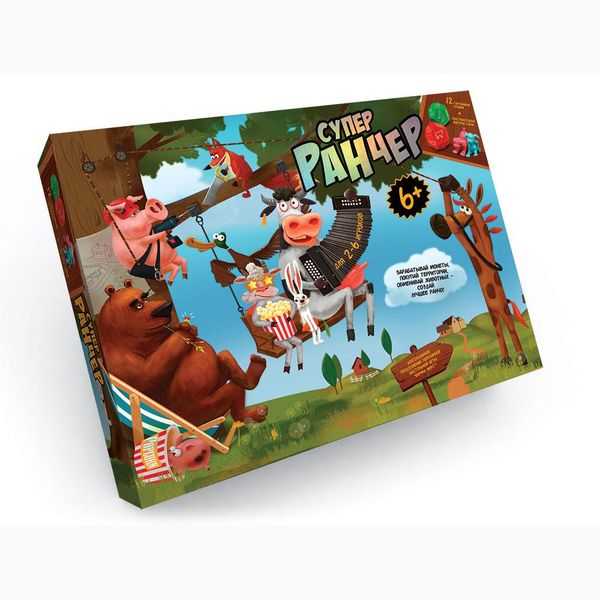 

Настільна гра "Супер фермер" (рос.мова) Danko Toys (DankoToys 8343)