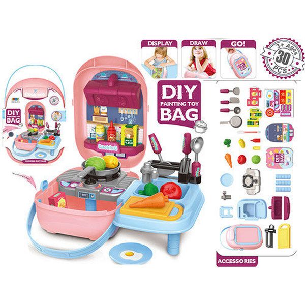 

Ігровий набір "Кухня" DIY painting toy BAG (8774)
