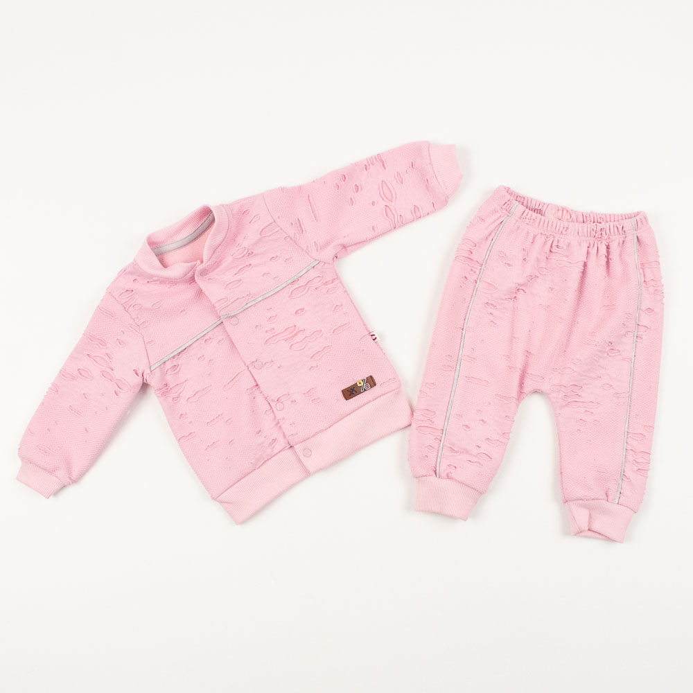 

Костюм на дівчинку Carminbaby 56 рожевий (2220)
