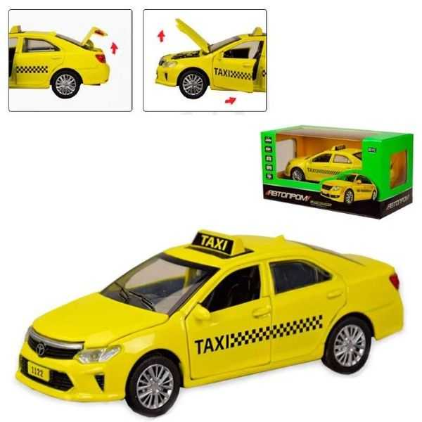 

Машина металева TAXI Автопром (7843)