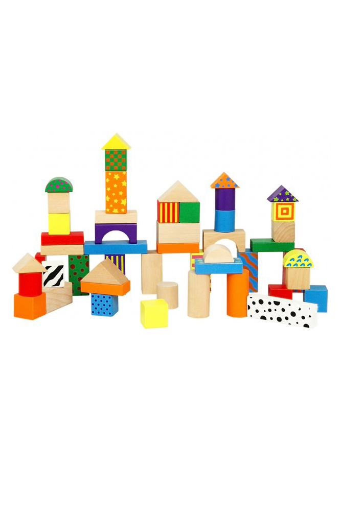 

Набір кубиків Viga Toys різнокольоровий (59695)