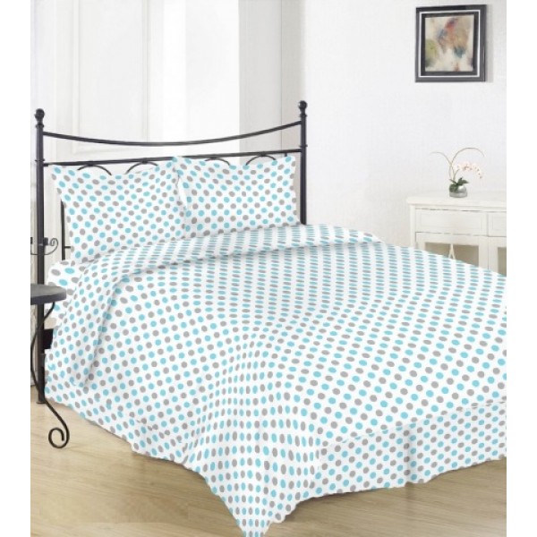 

Комплект двуспального постельного белья Moka Textile Монпасье Бязь 175х210см