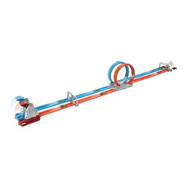 

Портативний трек «Подвійна петля» Hot Wheels різнокольоровий (SKT000413587)