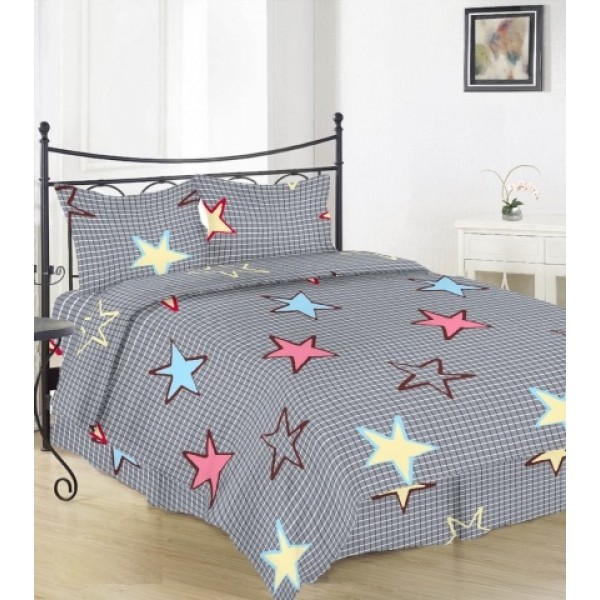 

Комплект Семейного постельного белья Moka Textile Бязь Звездочёт 145*210