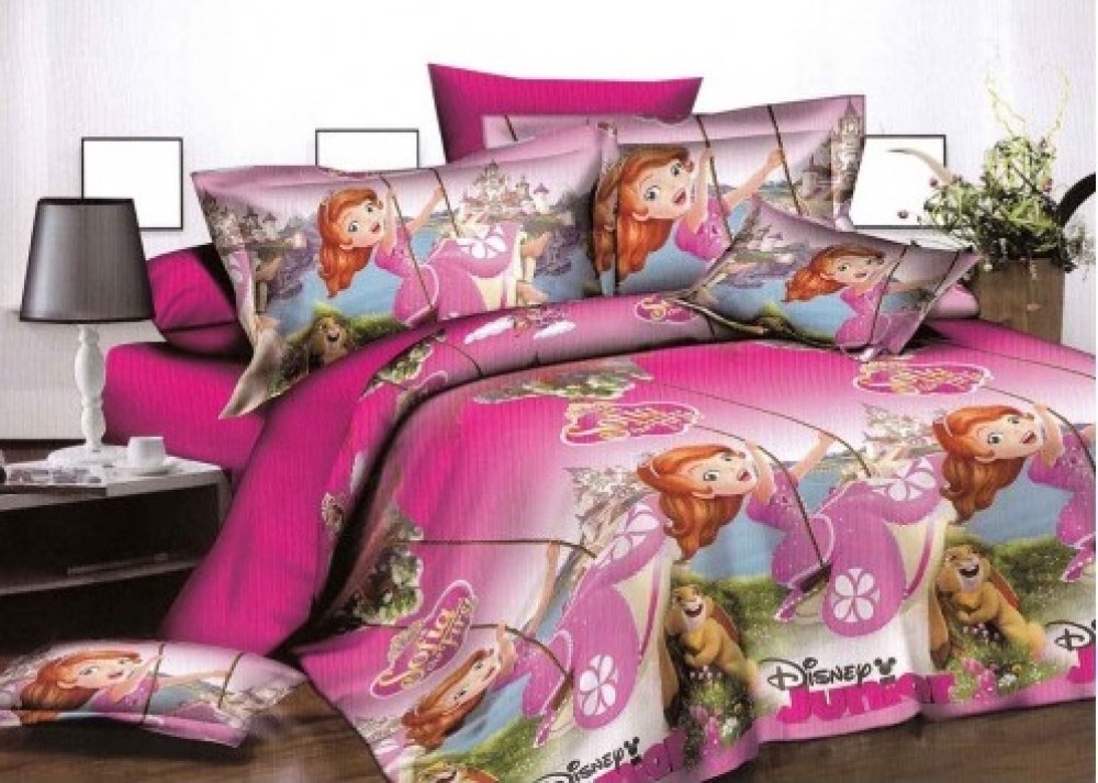 

Полуторное постельное белье для детей Vital-Textile Бязь SOFIYA 150х220