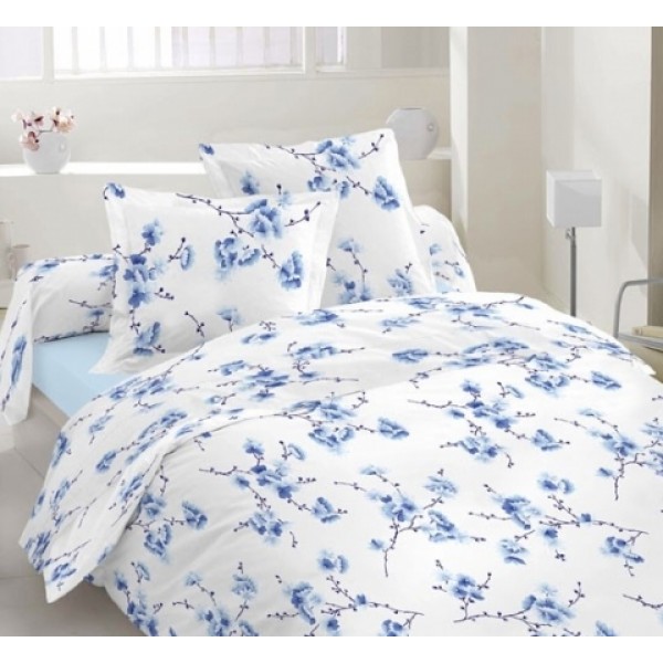 

Комплект полуторного постельного белья Moka Textile Сакура Бязь Люкс 145*210