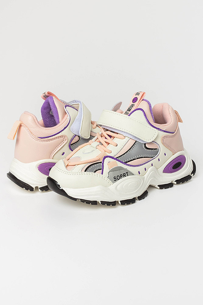 

Кросівки на дівчинку Kimboo 27 білий (SKT000573069)