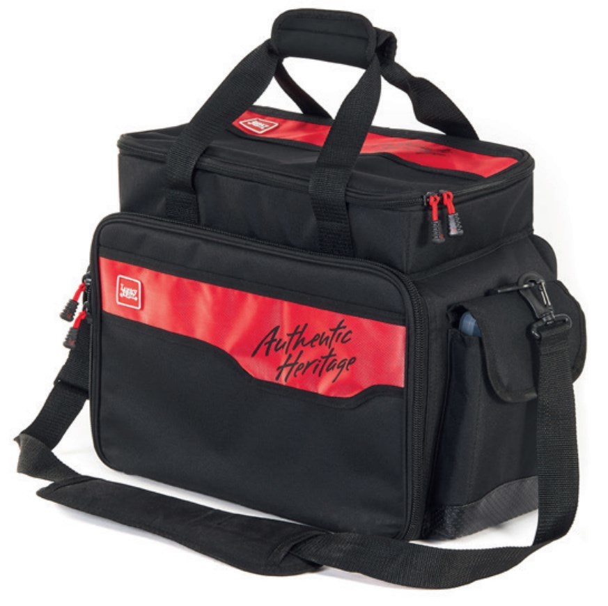 

Сумка рыболовная Lucky John Lure Bag L (4+2 коробки) 46х25х34см (LJ112B)