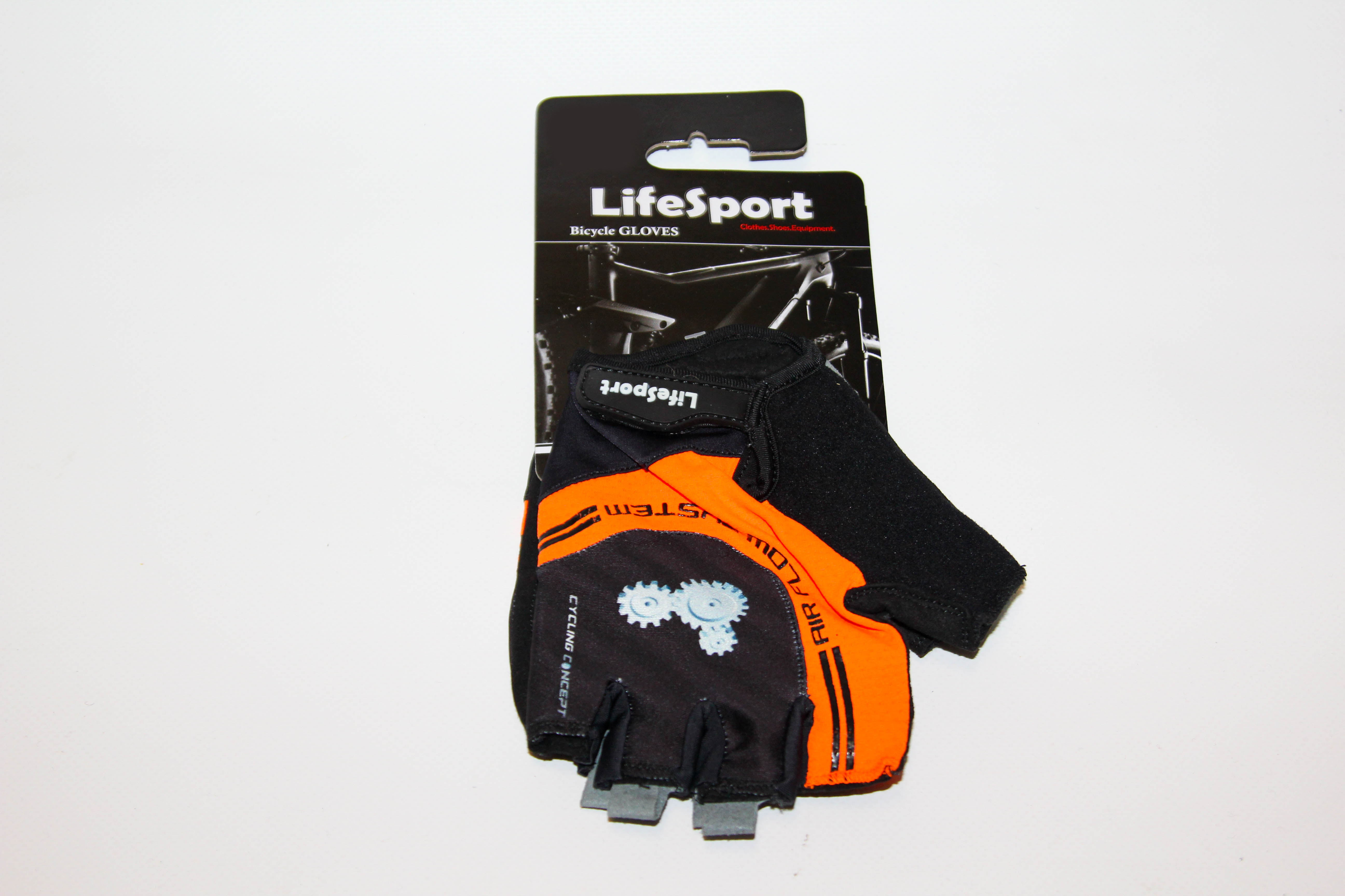 

Велоперчатки LifeSport Uni orange/black L (AI-05-1093-OB-L)
