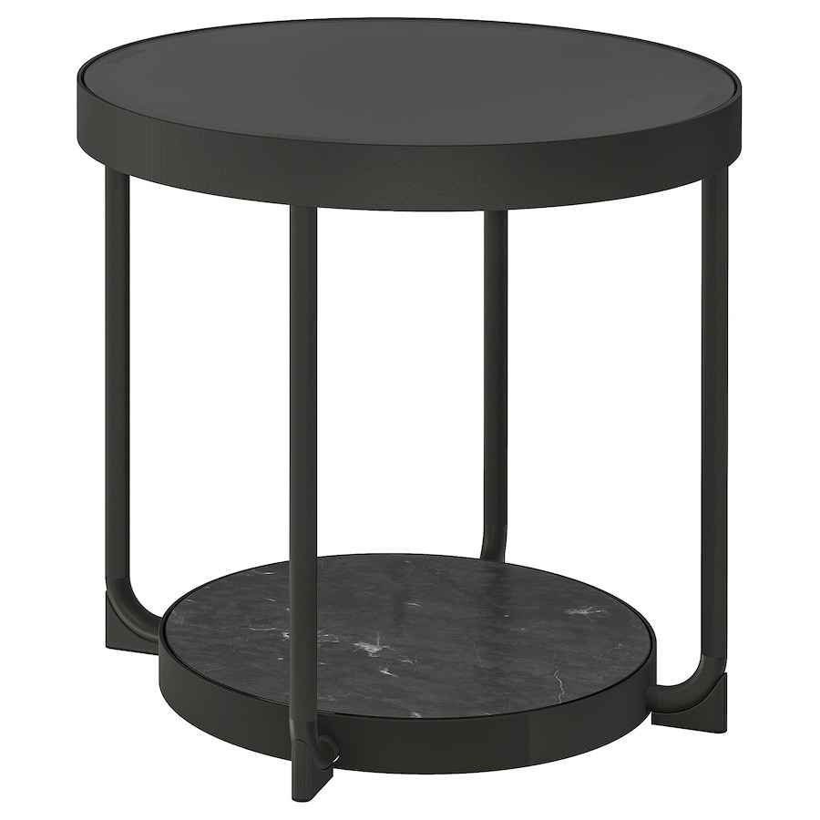 

Журнальний столик IKEA FROTORP 48 см імітація мармуру (104.922.76)